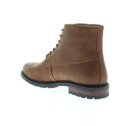 G.H. Bass Anchor Tumbled 713225-BRTN Mens Brown Leather Casual Dress Boots