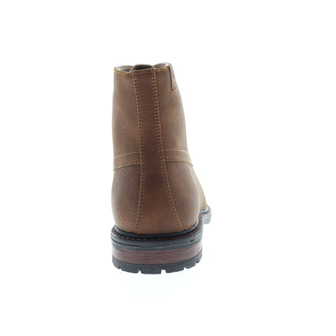 G.H. Bass Anchor Tumbled 713225-BRTN Mens Brown Leather Casual Dress Boots