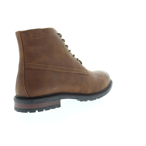 G.H. Bass Anchor Tumbled 713225-BRTN Mens Brown Leather Casual Dress Boots