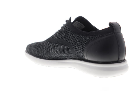 G.H. Bass Connor 2 Tone 713396-24A Mens Black Mesh Plain Toe Oxfords Shoes