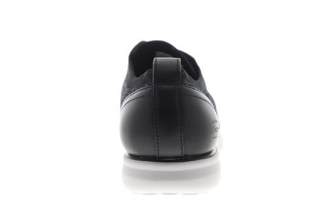 G.H. Bass Connor 2 Tone 713396-24A Mens Black Mesh Plain Toe Oxfords Shoes