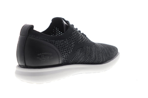 G.H. Bass Connor 2 Tone 713396-24A Mens Black Mesh Plain Toe Oxfords Shoes