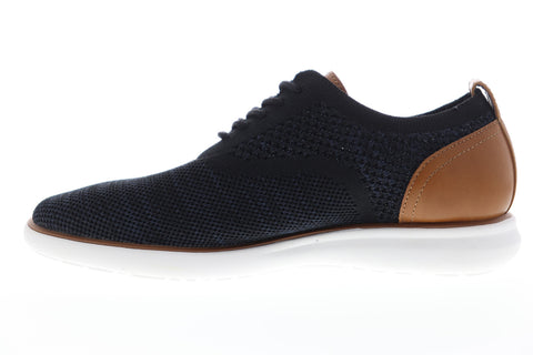 G.H. Bass Connor 2 Tone 713396-29U Mens Blue Mesh Plain Toe Oxfords Shoes