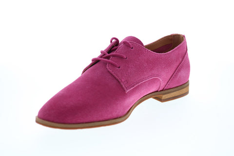 Frye & Co. Piper Oxford 71511 Womens Pink Suede Oxfords Flats Shoes