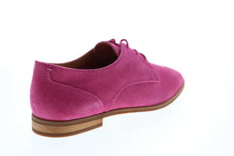 Frye & Co. Piper Oxford 71511 Womens Pink Suede Oxfords Flats Shoes