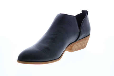 Frye & Co. Rubie Slip On Bootie 71519 Womens Black Ankle & Booties Boots 