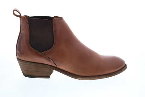 Frye Carson Chelsea 71535 Womens Brown Leather Ankle & Booties Boots