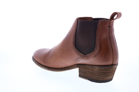 Frye Carson Chelsea 71535 Womens Brown Leather Ankle & Booties Boots