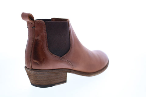 Frye Carson Chelsea 71535 Womens Brown Leather Ankle & Booties Boots