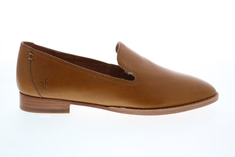 Frye Grace Venetian 71658 Womens Brown Leather Slip On Oxford Flats Shoes