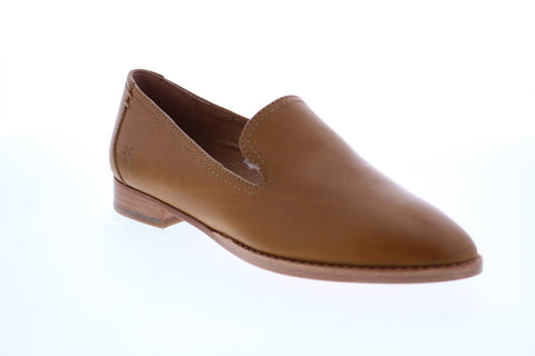 Frye Grace Venetian 71658 Womens Brown Leather Slip On Oxford Flats Shoes