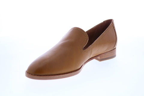 Frye Grace Venetian 71658 Womens Brown Leather Slip On Oxford Flats Shoes