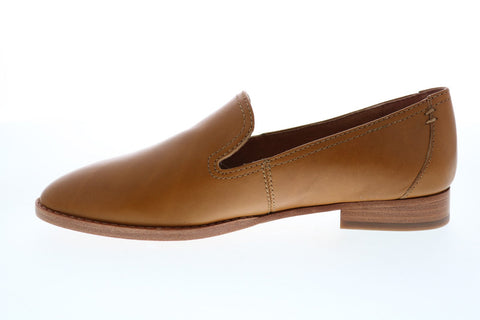 Frye Grace Venetian 71658 Womens Brown Leather Slip On Oxford Flats Shoes