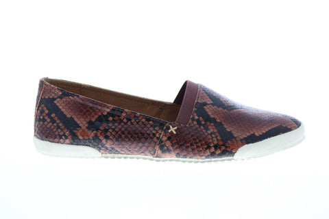 Frye Melanie Slip On 71672 Womens Brown Leather Loafer Flats Shoes