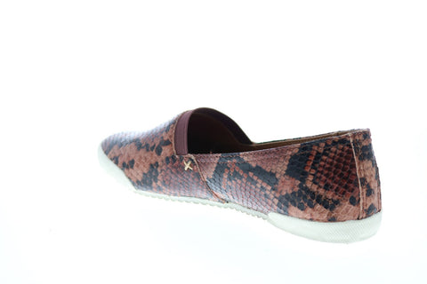 Frye Melanie Slip On 71672 Womens Brown Leather Loafer Flats Shoes