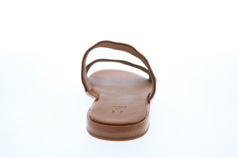 Frye Mira Wave Slide 71674 Womens Brown Leather Slides Sandals Shoes