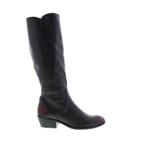 Frye Carson Piping Tall 71948 Womens Black Leather Casual Dress Boots