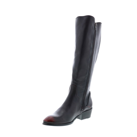 Frye Carson Piping Tall 71948 Womens Black Leather Casual Dress Boots