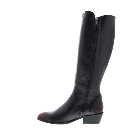Frye Carson Piping Tall 71948 Womens Black Leather Casual Dress Boots