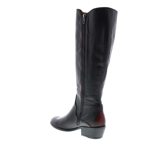 Frye Carson Piping Tall 71948 Womens Black Leather Casual Dress Boots