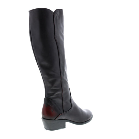 Frye Carson Piping Tall 71948 Womens Black Leather Casual Dress Boots