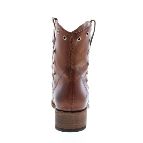 Frye Diana Grommet Short 71950 Womens Brown Leather Casual Dress Boots