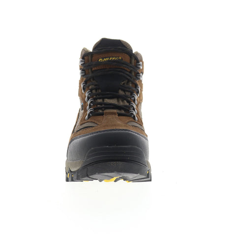Hi-Tec Skamania WP 7198 Mens Brown Suede Lace Up Hiking Boots