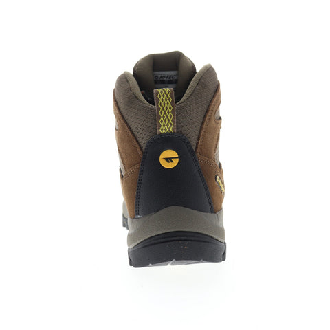 Hi-Tec Skamania WP 7198 Mens Brown Suede Lace Up Hiking Boots