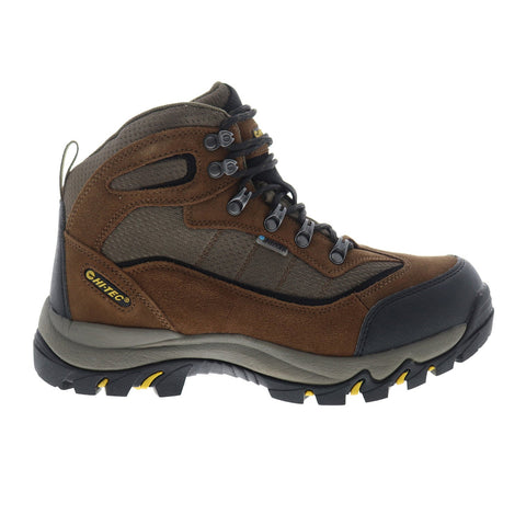 Hi-Tec Skamania WP 7198 Mens Brown Suede Lace Up Hiking Boots