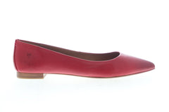 Frye Sienna Ballet 72260 Womens Red Leather Slip On Flats Ballet Shoes