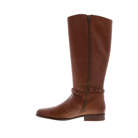 Frye & Co. Cellina Tall Inside Zip 72343 Womens Brown Casual Dress Boots