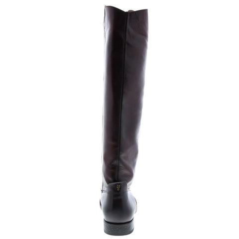 Frye Melissa Harness Pull On Tall 72496 Womens Red Leather Casual Dress Boots