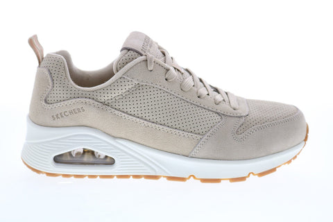 Skechers Uno Two For Show 73672 Womens Beige Sneakers Sh - Ruze Shoes