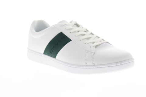 Lacoste Carnaby Evo 319 1 SMA Mens White Leather Lifestyle Sneakers Shoes