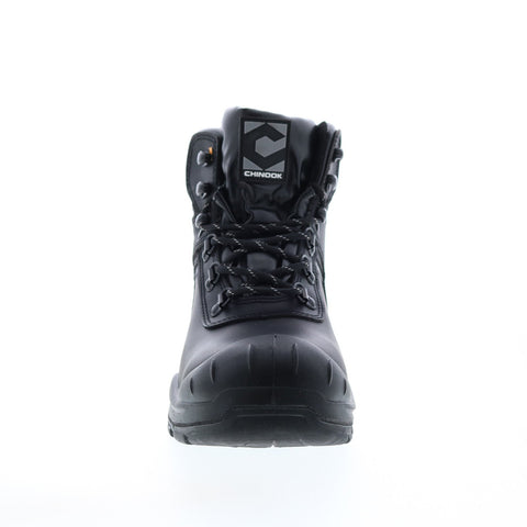 Chinook Challenger Composite Toe 7410-001 Mens Black Leather Work Boots