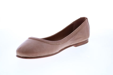 Frye Carson Ballet 74691 Womens Brown Leather Ballet Flats Shoes
