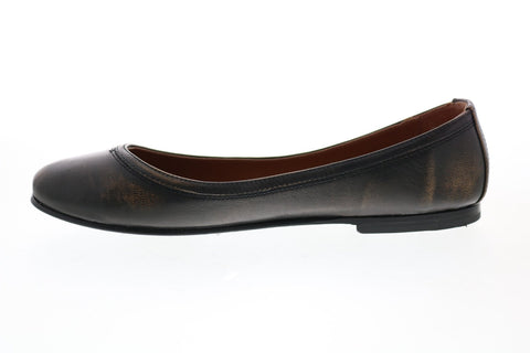 Frye Carson Ballet 74692 Womens Brown Leather Ballet Flats Shoes