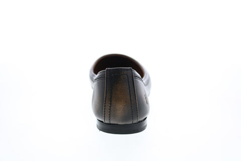Frye Carson Ballet 74692 Womens Brown Leather Ballet Flats Shoes