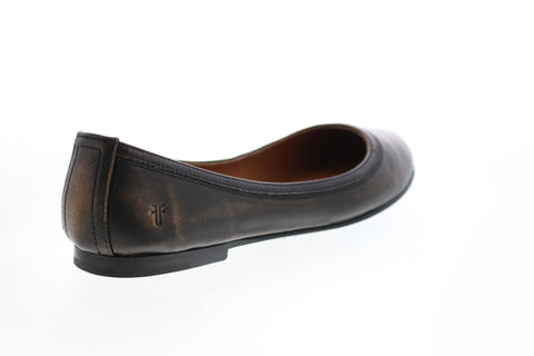 Frye Carson Ballet 74692 Womens Brown Leather Ballet Flats Shoes