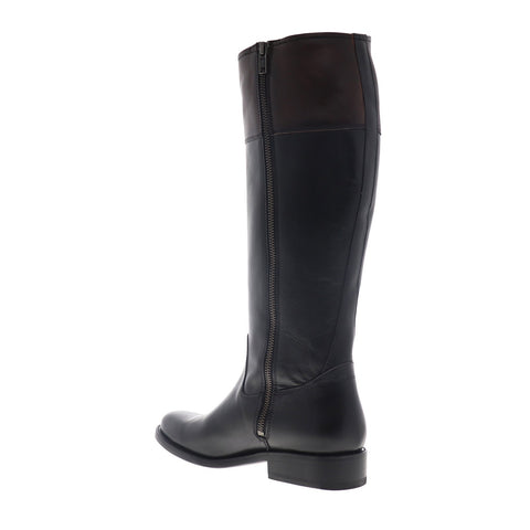 Frye Jayden D Ring 75419 Womens Black Leather Zipper Casual Dress Boots Shoes