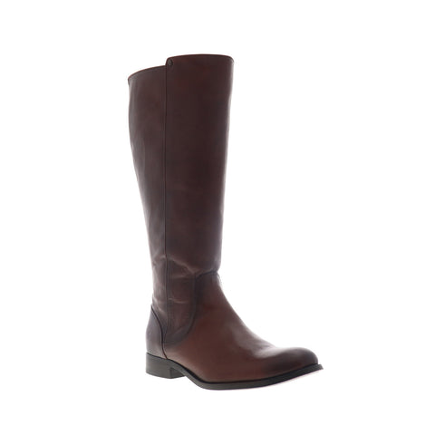 Frye Melissa Stud Back Zip 75436 Womens Brown Leather Zipper Casual Dress Boots