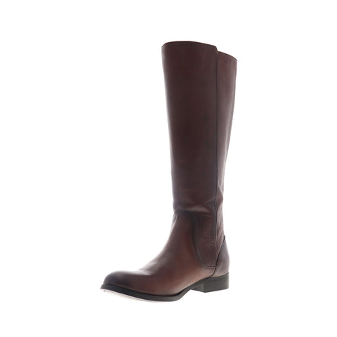Frye Melissa Stud Back Zip 75436 Womens Brown Leather Zipper Casual Dress Boots