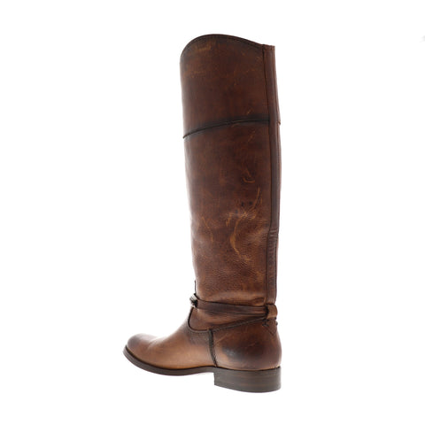 Frye Melissa Seam Tall 75445 Womens Brown Leather Casual Dress Boots