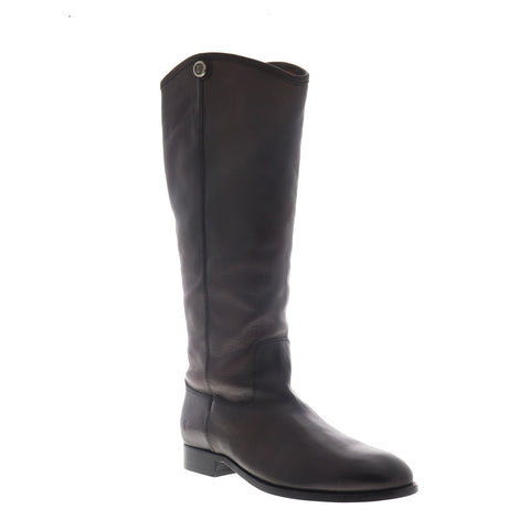 Frye Melissa Button 2 75447 Womens Brown Leather Slip On Casual Dress Boots