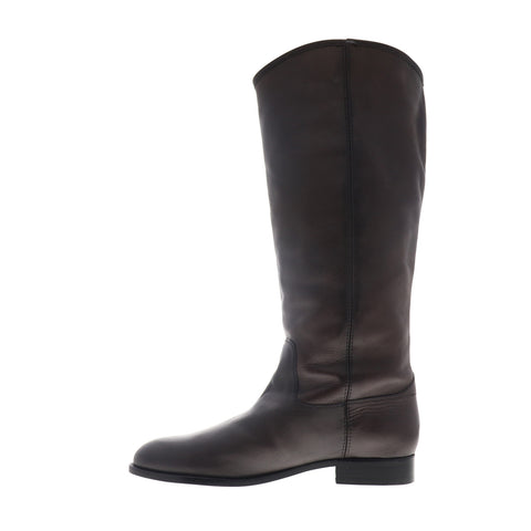 Frye Melissa Button 2 75447 Womens Brown Leather Slip On Casual Dress Boots