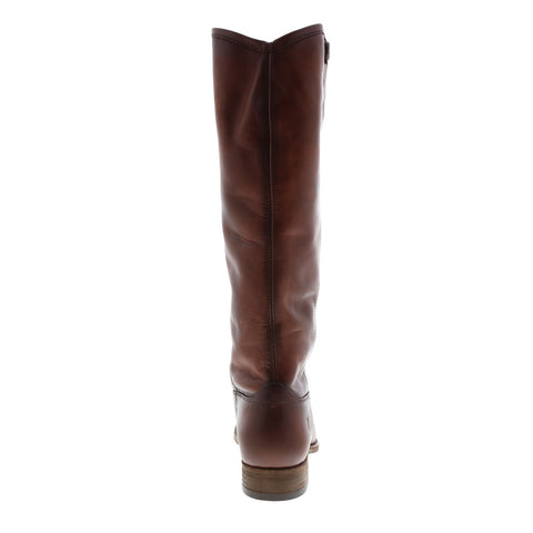 Frye Melissa Button 2 75449 Womens Brown Extended Leather Casual Dress Boots