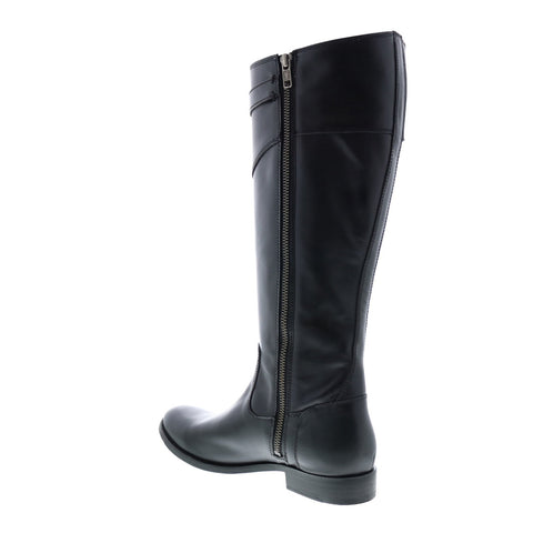 Frye Molly Button Tall 76111 Womens Black Extended Calf Casual Dress Boots