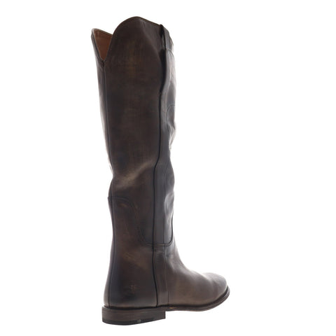 Frye Paige Tall Riding 76534 Womens Brown Leather Slip On Casual Dress