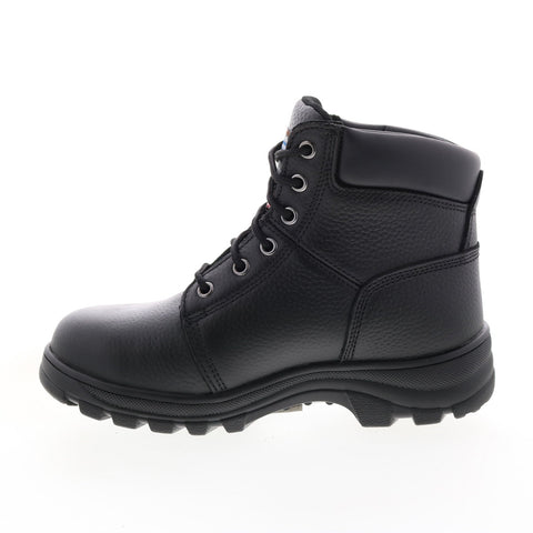 Skechers Work Relaxed Fit Workshire Peril Steel Toe Womens Black Wide Boots