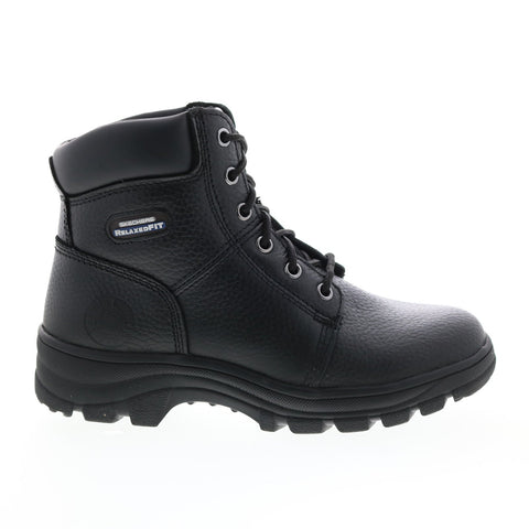 Skechers Work Relaxed Fit Workshire Fitton 76565 Womens Black Work Boots